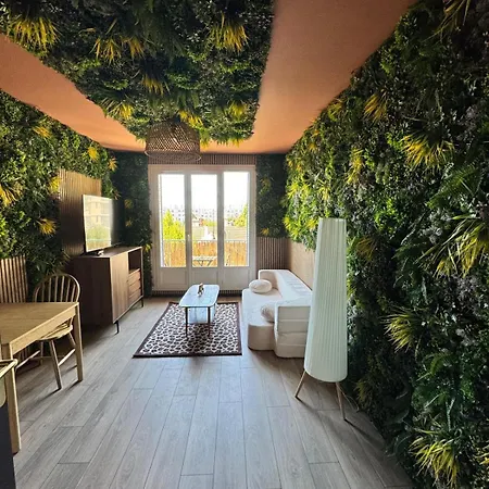 Apartment Mango Jungle - Chaleureux Sur Le Theme De La Jungle Avec Balcon A