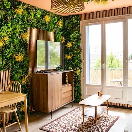 Mango Jungle - Chaleureux Sur Le Theme De La Jungle Avec Balcon A Apartamento Grenoble