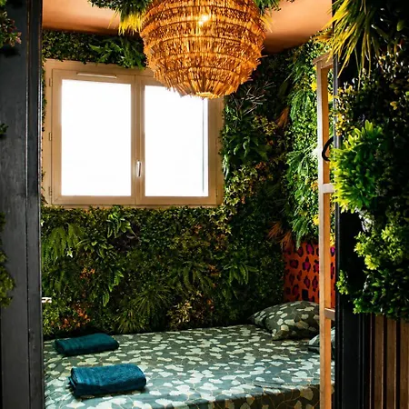 Apartamento Mango Jungle - Chaleureux Sur Le Theme De La Jungle Avec Balcon A *