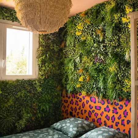Mango Jungle - Chaleureux Sur Le Theme De La Jungle Avec Balcon A Apartamento *